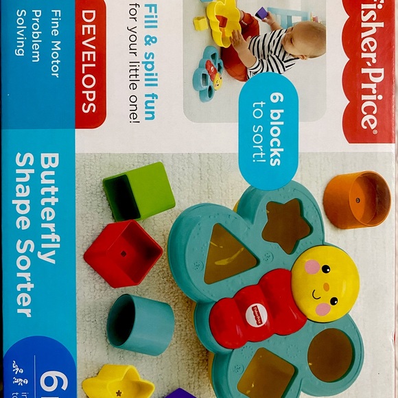 Butterfly Shape-Sorter - Picture 1 of 2